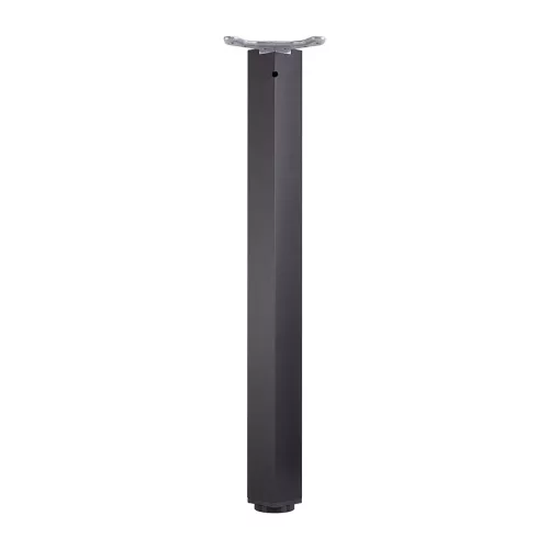 StrongLegs asztal láb TA001, 710R/60x60mm, fekete matt