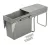 GOLLINUCCI Sorter Linea 224DM ajtóra, 300 mm, 1kosár