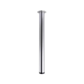 StrongLegs asztal láb TS001, 710R/60mm, szatén króm matt