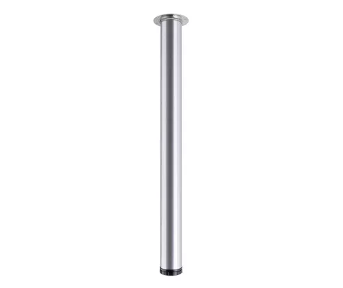 StrongLegs asztal láb TS001, 710R/60mm, ezüst RAL 9006, fényes