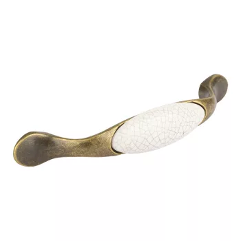 Fogantyú Gipa 96 antik réz/repedezett porcelán