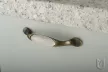 Fogantyú Gipa 96 antik réz/repedezett porcelán