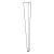 StrongLegs asztal láb TS003, 710mm, króm