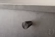 Fogantyú gomb Conic barna matt