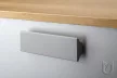 Fogantyú Oblong  tölgy fehér pácolt