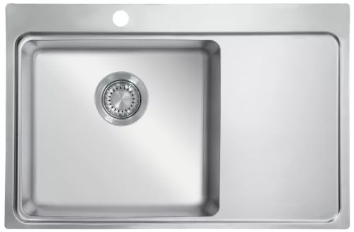 StrongSinks S3 Mosogató Nida 787, 787x 520 mm rozsdamentes acél, jobbos csepegt.