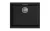 StrongSinks S3 Gránit mosogató Hron 530, 530x460mm, csepegtető nélkül,fekete
