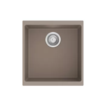   StrongSinks S3 Gránit mosogató Hron 430,430x460mm,csepegtető nélkül,barna
