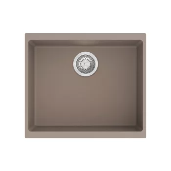   StrongSinks S3 Gránit mosogató Hron 530,530x460mm,csepegtető nélkül,barna