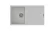 StrongSinks S3 Gránit mosogató ZALA 860,860 x 500mm, csepegtetővel, fehér