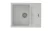 StrongSinks S3 Gránit mosogató Vardar 615, 615x500 mm, csepegtető, fehér