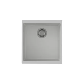   StrongSinks S3 Gránit mosogató Hron 430,430x460mm,csepegtető nélkül,fehér